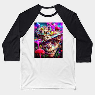 Fear And Loathing In Wonderland #61 Baseball T-Shirt